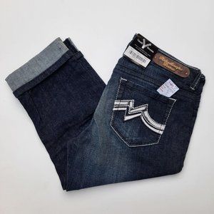NWT "PHILANTHROPIC" Capri Denim Size 11